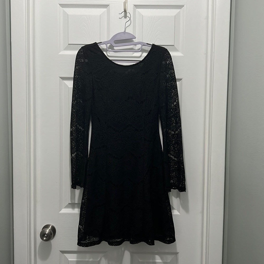 Black lace dress, size small, xhilaration